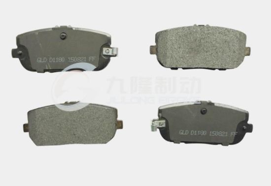 Popular Auto Parts Brake Pads for Man Apply to Mazda Mx-5 (D1180/N1Y32643ZA) High Quality Ceramic ISO9001