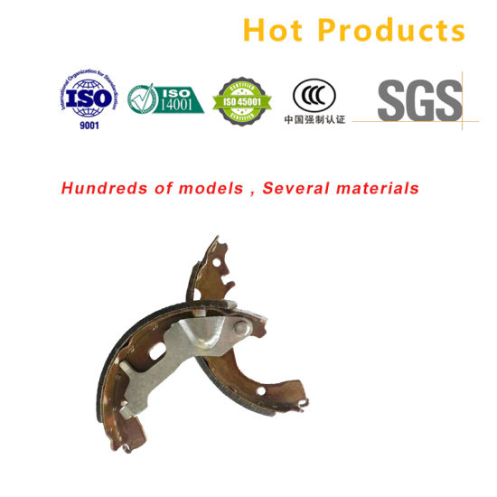 None-Dust Ceramic and Semi-Metal High Quality Auto Parts Brake Shoes for (S907)