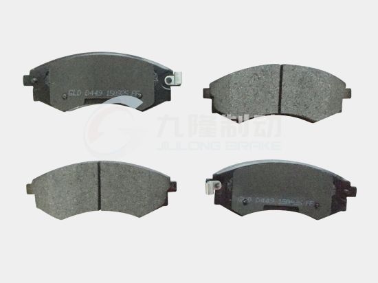 OEM Car Accessories Hot Selling Auto Brake Pads for Hyundai (D449 /58101-28A00) Ceramic and Semi-Metal Material