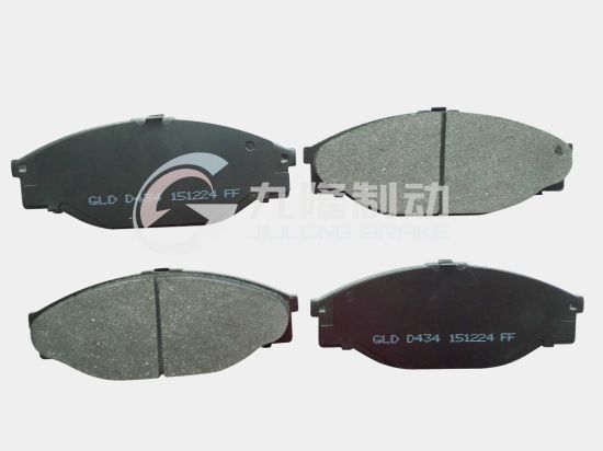 Hot Selling High Quality Ceramic Auto Brake Pads for Great Wall Toyota (D434/04465-23040) Front Axle Auto Parts
