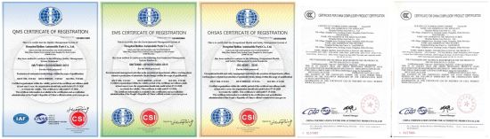 Ceramic High Quality Auto Brake Shoes for Chang an Auto Parts ISO9001