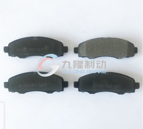 Popular Auto Parts Brake Pads for Man Apply to Ford Fiesta Saloon (D1638/1468586) High Quality Ceramic ISO9001